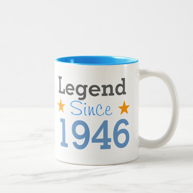 Legend Since 1946 Two-Tone Coffee Mug (Right)