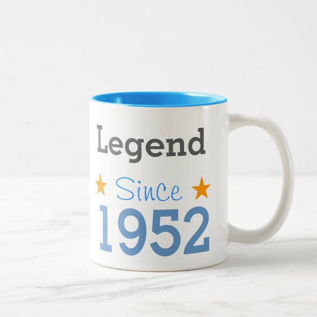 Legend Since 1952 Two-Tone Coffee Mug (Right)