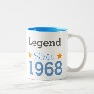 Legend Since 1968 Two-Tone Coffee Mug