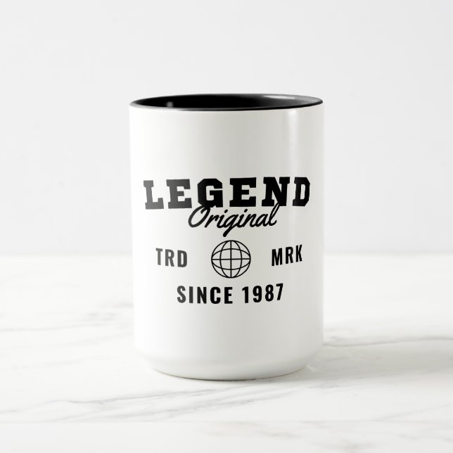 Legend Since 1987 Mug (Center)