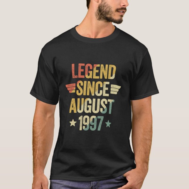 Legend Since 1997 August T-Shirt (Front)
