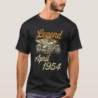 Legend Since April 1954 Age 68Th Birthday Motorcyc