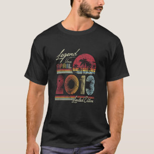 Legend Since April 2013 9 Years Old 9th Birthday T-Shirt