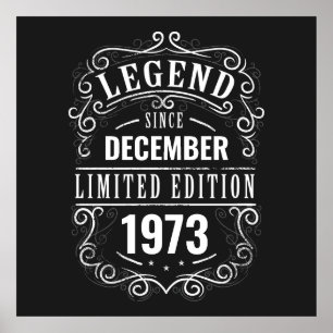 Legend Since Customized Poster