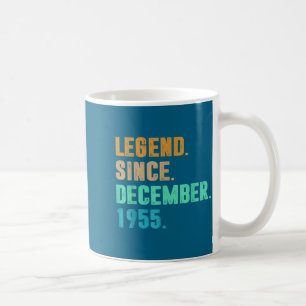 Legend Since December 1955 Birth Of Birthday 1955  Coffee Mug