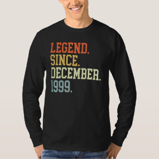 Legend Since December 1999 For Men Women December T-Shirt