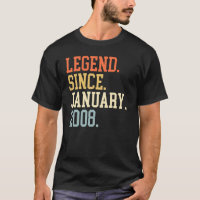 Legend Since January 2008 For Men Women January 20