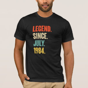 Legend Since July 1984 38 Year Old Gift 38th Birt T-Shirt