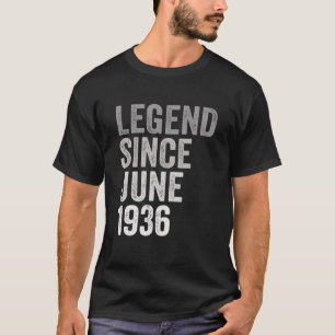 Legend Since June 1936 Awesome 85 Years Old 85Th B T-Shirt