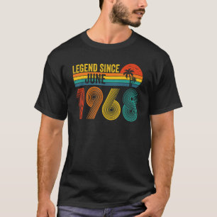 Legend Since June 1968 54th Birthday 54 Years Old  T-Shirt