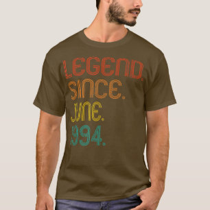Legend Since June 1994 28th Birthday 28 Years Old T-Shirt