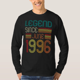 Legend Since June 1996 26th Birthday 26 Years Ol T-Shirt