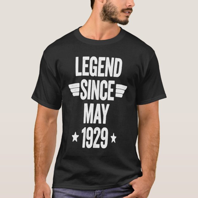 Legend Since May 1929  1 T-Shirt (Front)