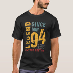 Legend Since May 1994 For 28 Years Old 28th Birth T-Shirt