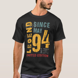 Legend Since May 1994 For 28 Years Old 28th Birth T-Shirt