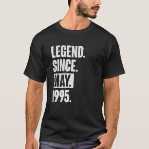 Legend Since May 1995 27 Year Old 27th Birthday T-Shirt