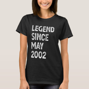 Legend Since May 2302 23rd Birthday Men Women T-Shirt