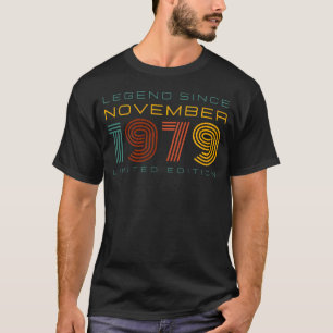 Legend Since November 1979, Limited Edition Men's T-Shirt