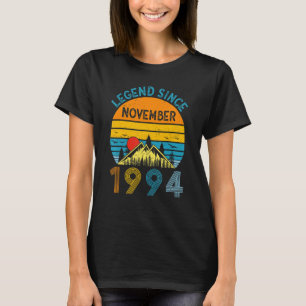 Legend Since November 1994 28th Birthday 28 Years T-Shirt