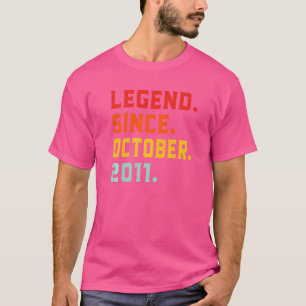 Legend Since October 2011 11th Birthday Vintage 11 T-Shirt