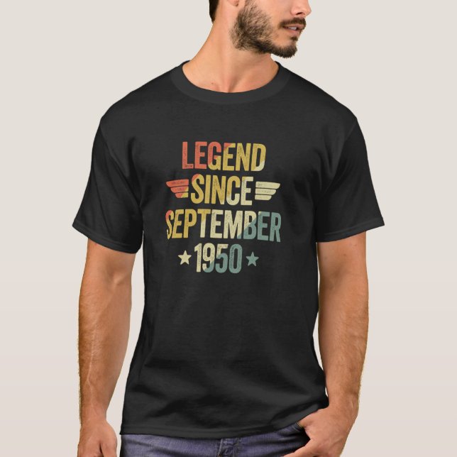 Legend Since September 1950 T-Shirt (Front)