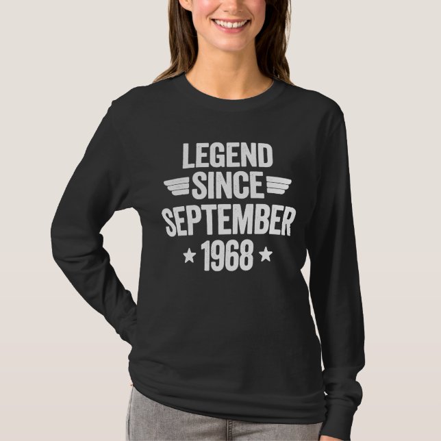 Legend Since September 1968  1 T-Shirt (Front)