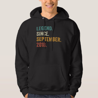 Legend Since September 2018 4th Birthday 4 Year O Hoodie