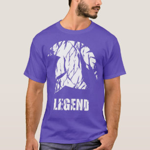 Legend Spartan Helmet Gym Motivation Fitness Sayin T-Shirt