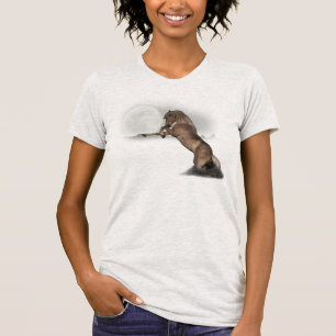 Legend T-shirt Wild Mustang "Merlot"