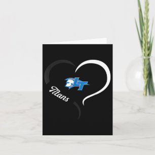 Legend Titans Logo Half Heart Slogan Hs  Card