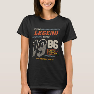 Legend Vintage Since 1986 Limited Edition T-Shirt