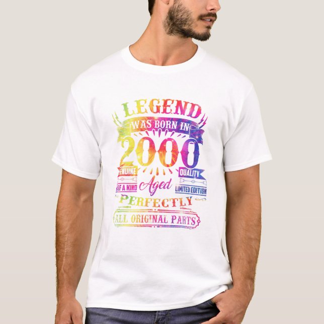 Legend Was Born In 2000 T-Shirt (Front)