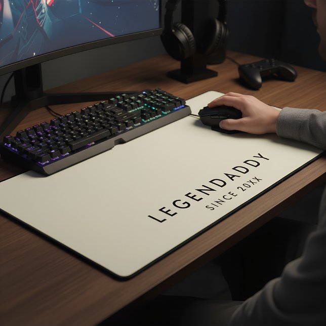Legendaddy for Dads Desk Mat (gaming desk mat for dads)