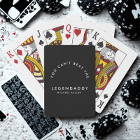 Legendaddy for Legendary Dads fun minimalist