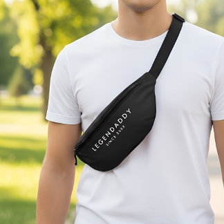 Legendaddy since for Legendary Dads minimalist  Fanny Pack