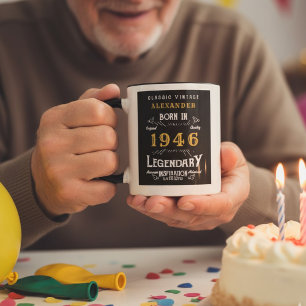 Legendary 80th Birthday Personalized 1946 Gift  Mug