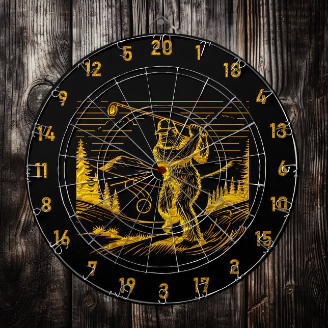 Legendary Aim: Bigfoot’s Challenge Dartboard (Creator Uploaded)