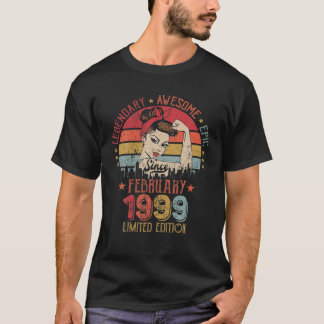 Legendary Awesome Epic Limited Edition Since Febru T-Shirt