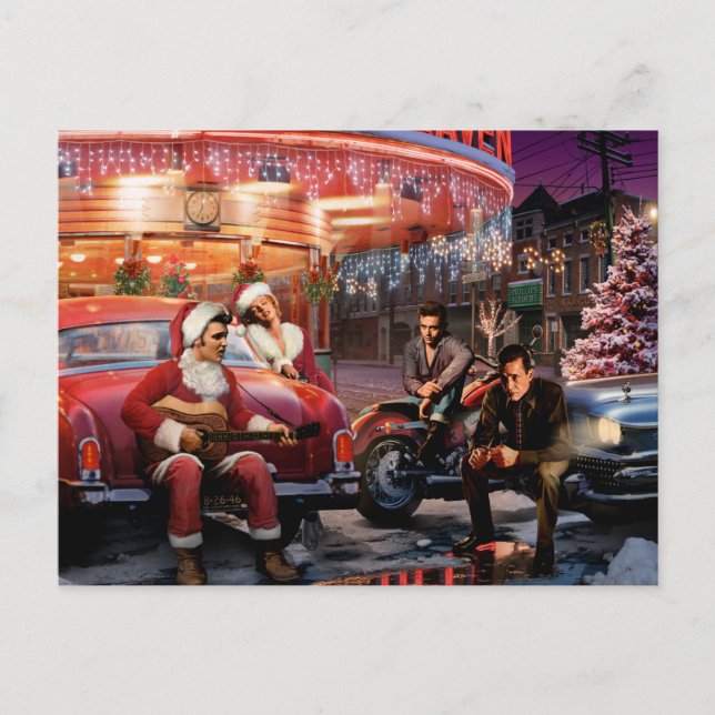 Legendary Christmas Holiday Postcard (Front)
