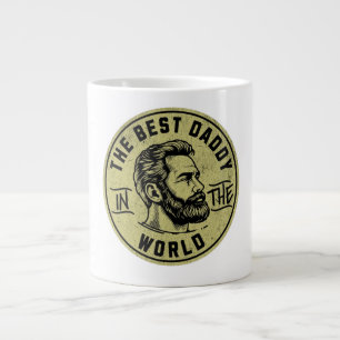 Legendary Cool Dads – Bold Typography Design Large Coffee Mug