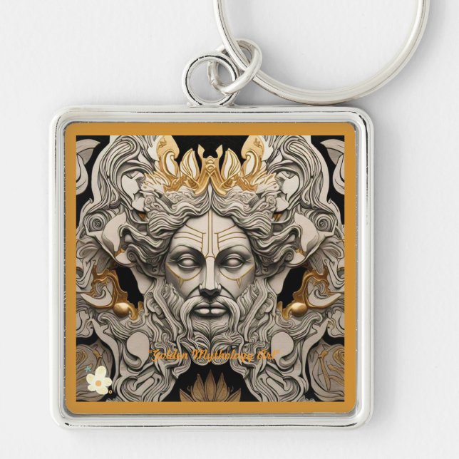 "Legendary Creatures Illustrated" Keychain (Front)