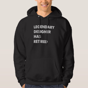 Legendary Designer Has Retired Hoodie