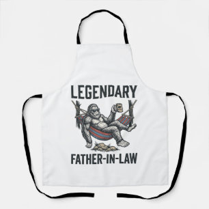 Legendary Father In Law Sasquatch Vintage Shirt De Apron