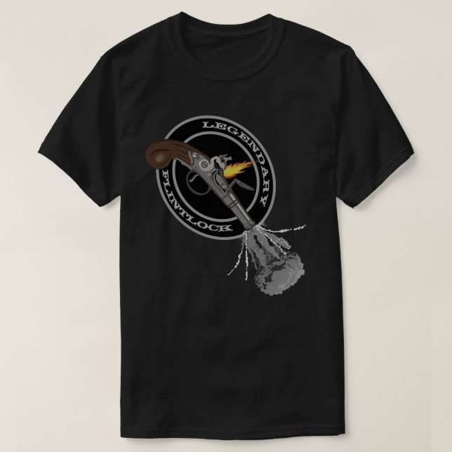 Legendary Flintlock T-Shirt (Design Front)