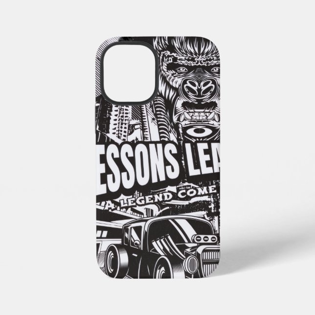 Legendary Gorilla Lessons Learn iPhone Case  (Back)