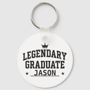 Legendary Graduate Keychain