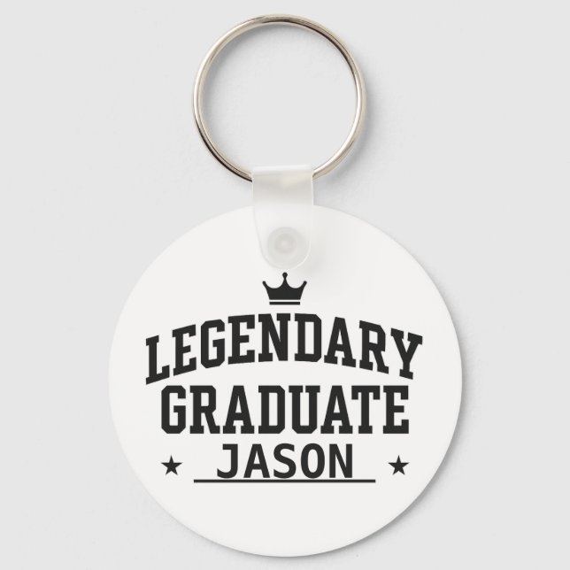 Legendary Graduate Keychain (Front)