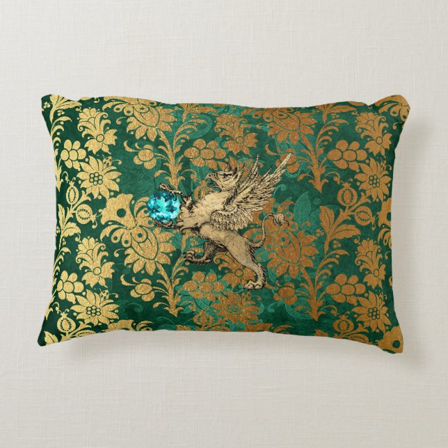 Legendary Griffon Accent Pillow (Back)