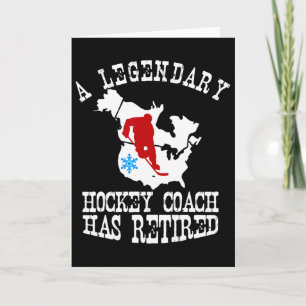 Legendary Hockey Coach Has Retired Retirement Part Card
