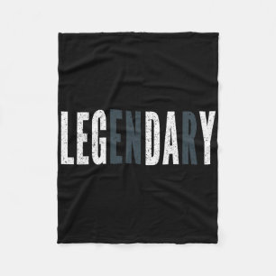 Legendary Leg Day - Leg Day At The Gym Fleece Blanket